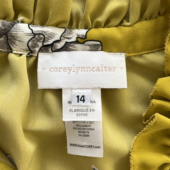 Corey Lynn Calter Tie Neck Top - Picture 2 of 7